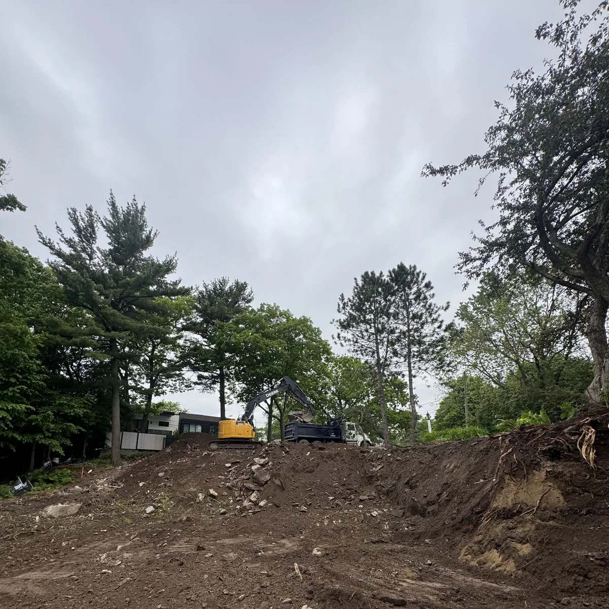 Terrassement - MICA Excavation Québec 3